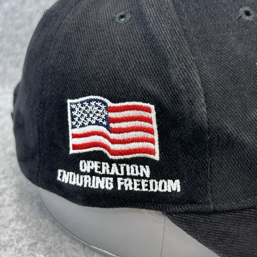 Army Go Army Colosseum Black Cap Operation Enduring Freedom Adjustable Hat‎
